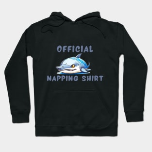 Napping shirt shark Hoodie